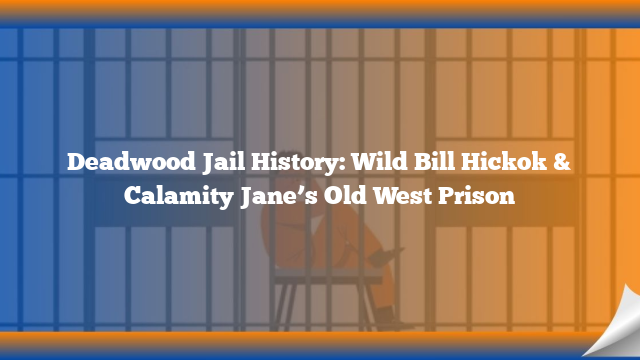 Deadwood Jail History: Wild Bill Hickok & Calamity Jane’s Old West Prison