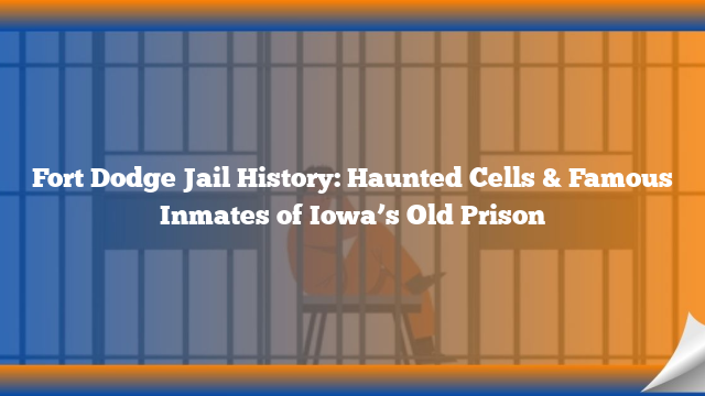 Fort Dodge Jail History: Haunted Cells & Famous Inmates of Iowa’s Old Prison