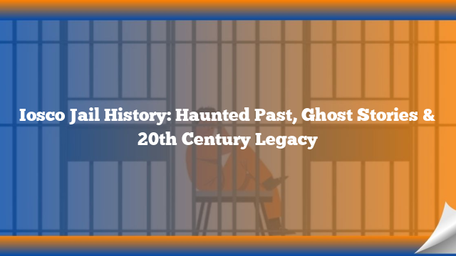 Iosco Jail History: Haunted Past, Ghost Stories & 20th Century Legacy